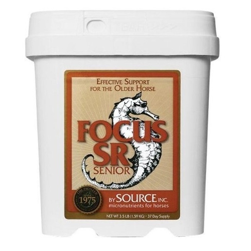 THE SOURCE INC FOCUSSR/6 Source Focus SR Senior Supplement for Older Horses 3.5-lb Pail