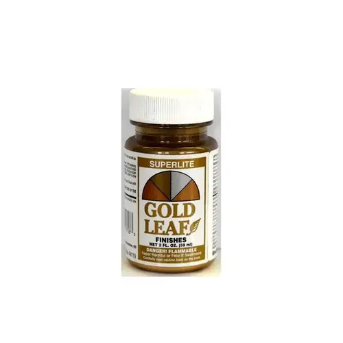 Sheffield Gold Leaf Finishes Pale Paint – Exterior & Interior – 672 G/L – 2 Oz (59 Ml) – Modern Style