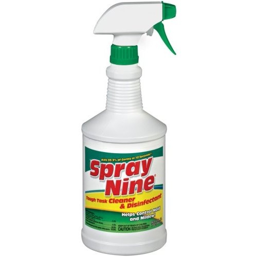 SPRAY NINE 26832 Cleaner and Degreaser, 32 fl-oz, Liquid, Citrus, Clear