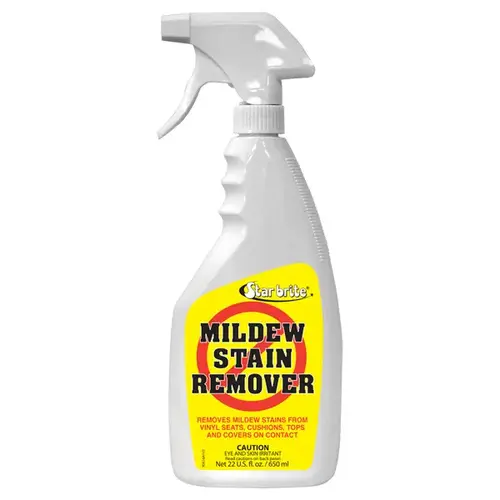 Star Brite 085616P 856 Series Mildew Stain Remover, Liquid, Characteristic, White, 22 oz, Spray Bottle