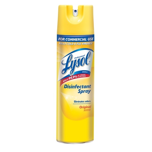 Lysol Disinfectant Spray Original Scent 19oz Clear