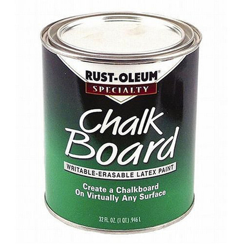 SPECIALTY Chalkboard Paint Black, Mild, Black, Can, 30 oz