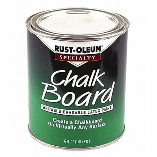 SPECIALTY Chalkboard Paint Green, Mild, Green, 1 qt, Can