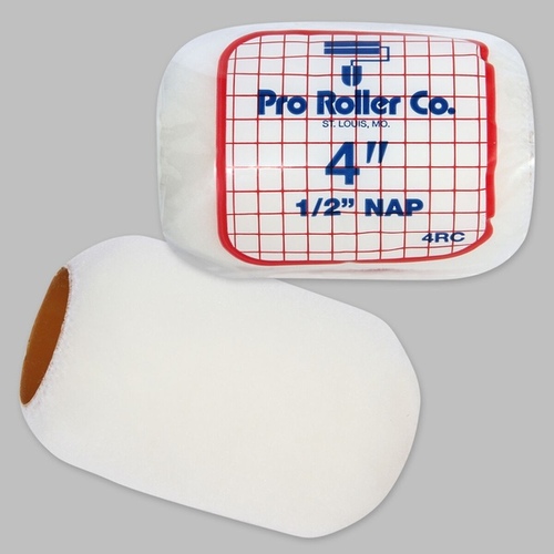 Pro Roller Co 4RC-DPL050-04 4" x 1/2" Dripless Lint-Free Roller