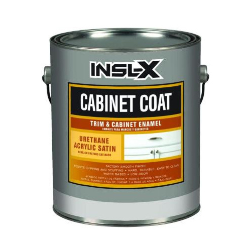 Trim & Cabinet Enamel Satin White Interior 1 gal White