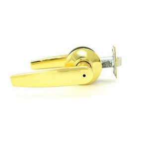 S Series Privacy Jupiter with 16-203 Latch 10-001 Strike Bright Brass Finish