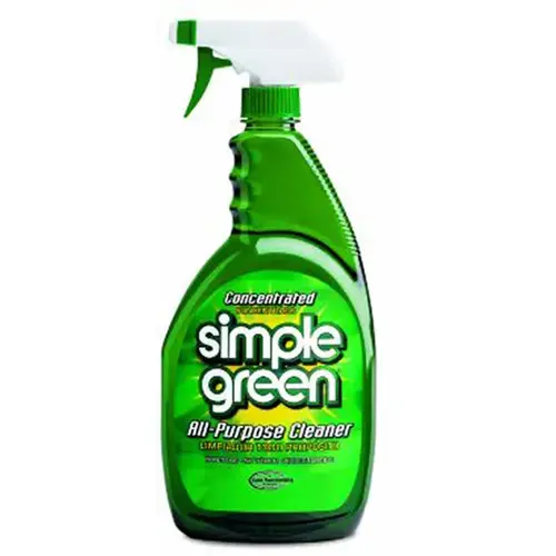 Industrial Cleaner and Degreaser, 24 oz, Spray Bottle, Sassafras Scent Green