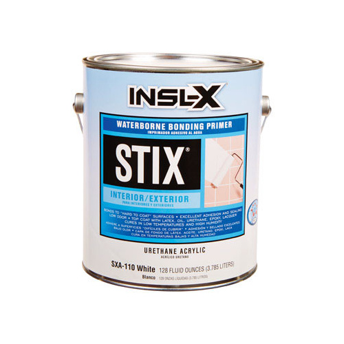 Bonding Primer Stix White Flat Water-Based Acrylic Urethane 1 gal White