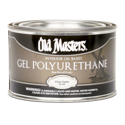 Polyurethane, Gloss, Liquid, Clear, 1 pt, Can