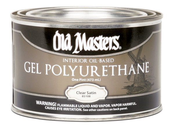 Old Masters 85108 Polyurethane, Gloss, Liquid, Clear, 1 pt, Can