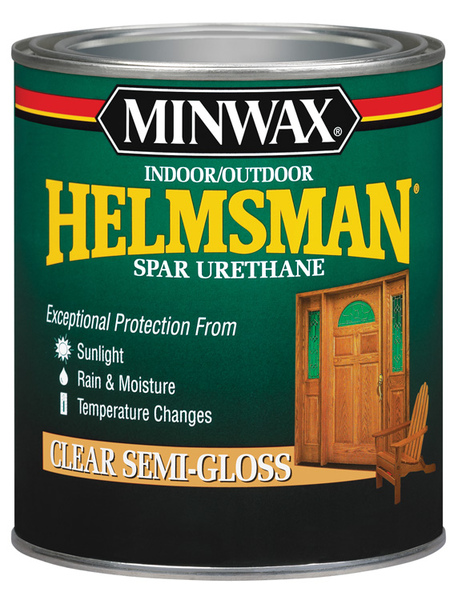 MINWAX COMPANY, THE 63210 Helmsman Spar Urethane - Semi Gloss - Quart