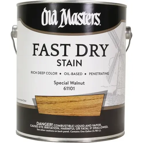 Fast Dry Stain, Special Walnut, Liquid, 1 gal - pack of 2