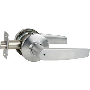 S Series Privacy Jupiter with 16-203 Latch 10-001 Strike Satin Chrome Finish