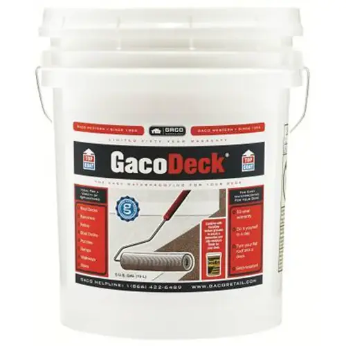 GacoDeck Top Coat Kit Adobe 5-Gallon