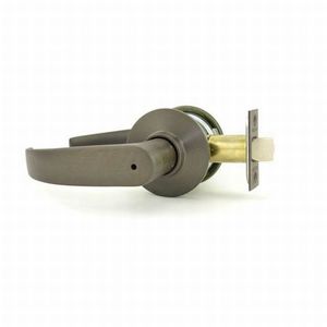 S Series Privacy Neptune with 16-203 Latch 10-001 Strike Oil Rubbed Bronze Finish