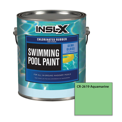 Insl-X CR2619 Chlorinated Rubber Pool Paint - Aquamarine - Gallon