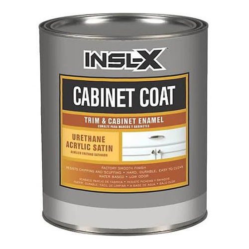 Trim & Cabinet Enamel Satin White Interior 1 qt White