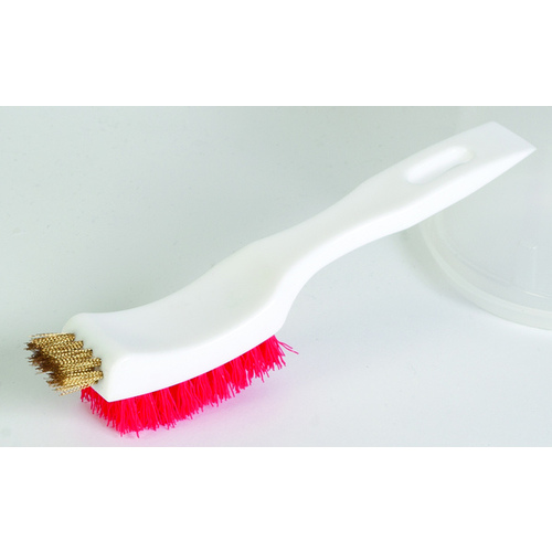 DQB 08356 Paint & Varnish 3-in-1 Stripper Brush Poly Bristles 5/8" with Plastic Handle