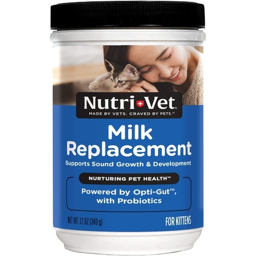 Nutri Vet Milk Replacer for Kittens 12 Ounces