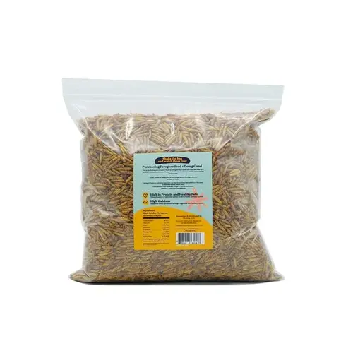 Forager's Feed 001-656002 BLACK SOLDIER FLY LARVAE DRY 1LB - FORAGES FEED