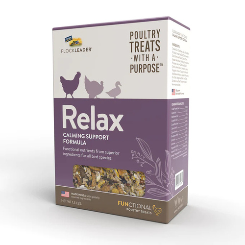 Flockleader Relax Poultry Treat - 1.5lbs