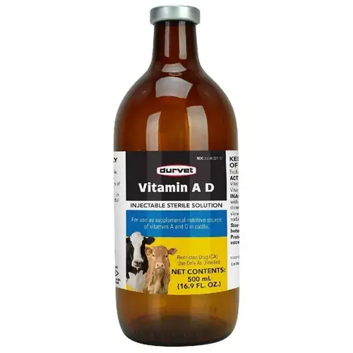 Vitamin A D Injectable Sterile Solution - 500 mL