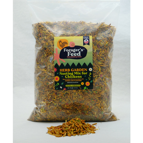 Vivotein Forager's Feed Herb Garden Nesting Mix - 4 lbs.