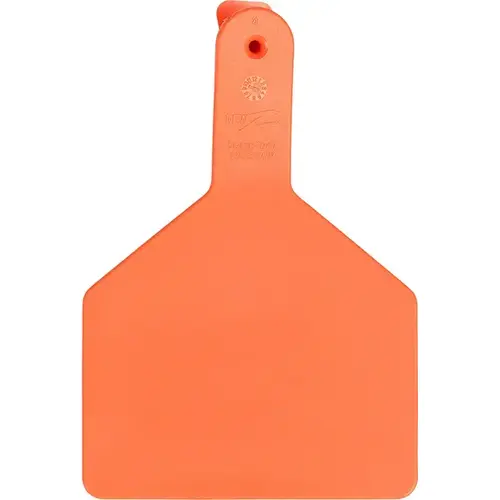 DATAMARS INC 9053601 Z Tags Cow Tags - Orange, Blank, pack of 25