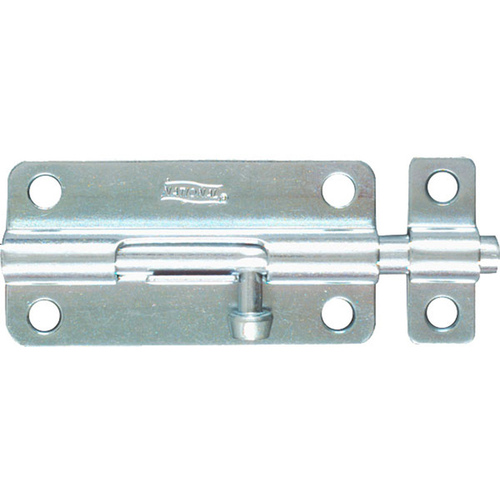 V834 4" Barrel Bolt Zinc Plated Finish - pack of 10