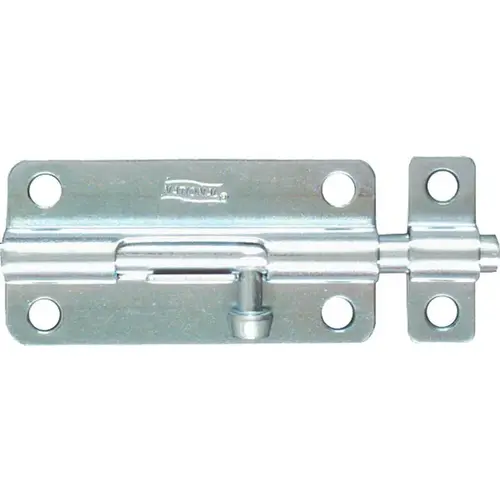 V834 4" Barrel Bolt Zinc Plated Finish