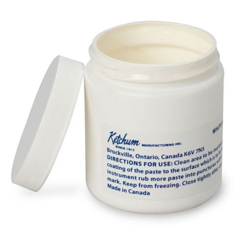 Ketchum Manufacturing Inc K1-1485-039 White Animal Tattoo Ink Paste 5-OZ Jar