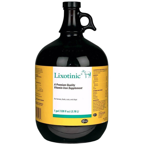 Zoetis Animal Health Group 10000499 LIXOTINIC LIQUID SUPPLEMENT - 1 GALLON