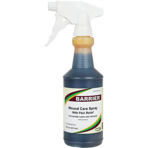 Aurora Pharmaceutical Inc 22702675 Barrier II Wound Spray with Pain Relief - 16 oz. Spray Bottle