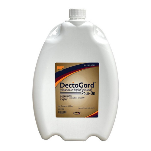 Aurora Pharmaceutical Inc 22702683 DectoGard (Doramectin Topical Solution) Pour-On - 2.5L