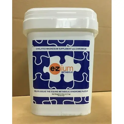 EZ EQUINE 22702703 EZium Metabolic 1-Month Plastic Pail - 9.5 lbs.