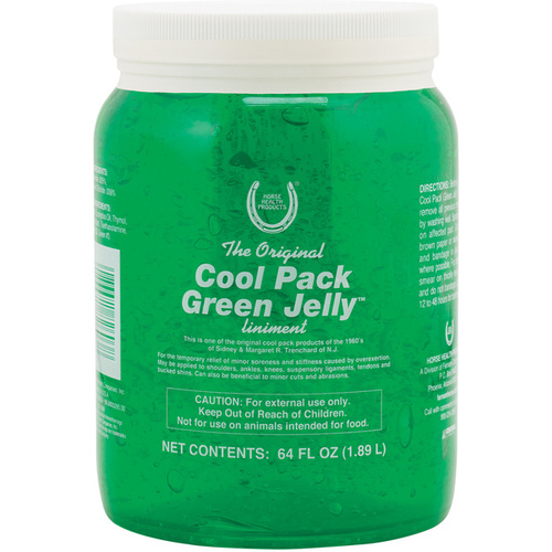 CENTRAL LIFE SCIENCE 82603 Cool Pack Green Jelly Liniment 64-oz
