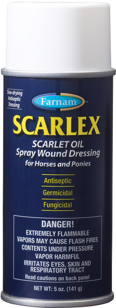 CENTRAL LIFE SCIENCE 100550895 Scarlex Antiseptic Spray Wound Dressing for Horses, 7 oz.