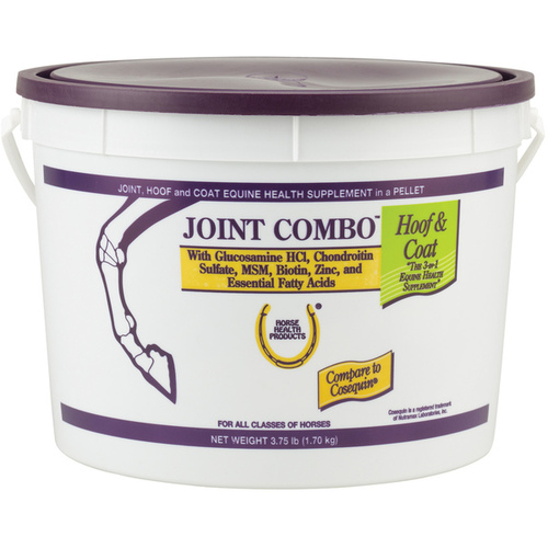 Joint Combo Hoof & Coat Pellets With Glucosamine HCI & Chondroitin Sulfate, 3.75-Lbs.