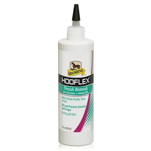 W F YOUNG INC 428455 Hooflex Thrush Remedy For Horses, 12-oz.