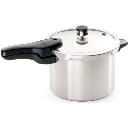 Presto 01264 Pressure Cooker, 6 qt Capacity, Aluminum