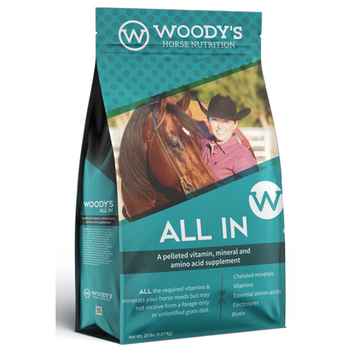 Woody's Horse Nutrition 011-87612 Woody's Horse Nutrition All In Supplements 20-lbs