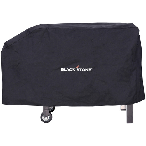 Grill/Griddle Cover, Weather-Resistant Polyester, 28 In. Black