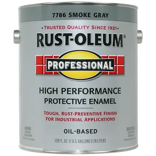 PROFESSIONAL Protective Enamel, Gloss, Smoke Gray, 1 gal Can - pack of 2