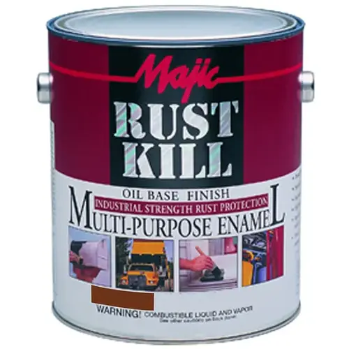 Rust-Preventative Primer, Matte, Red Oxide, 1 gal, Pail - pack of 4