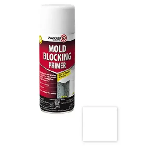 Mold Blocking Primer, White, 13 oz, Aerosol Can