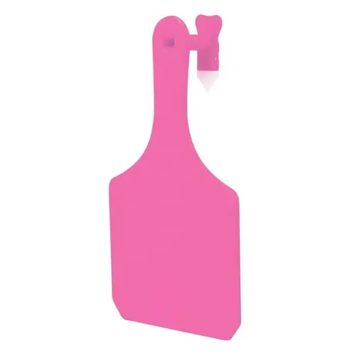 Y-Tex Blank Cow Y-Tag Ear Tags - Pink pack of 25