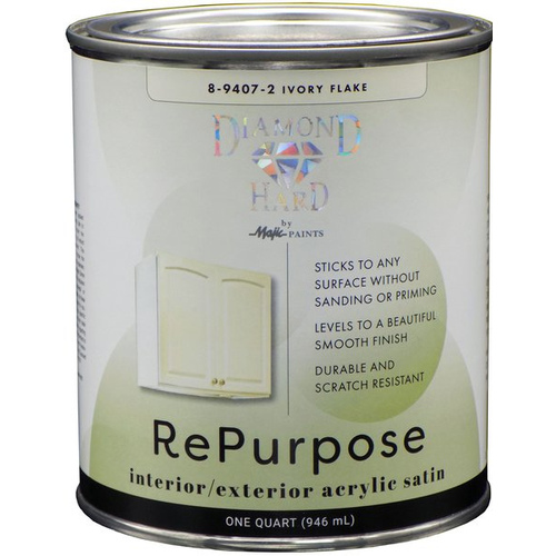 DIAMOND HARD REPURPOSE PAINT ENAMEL - IVORY FLAKE