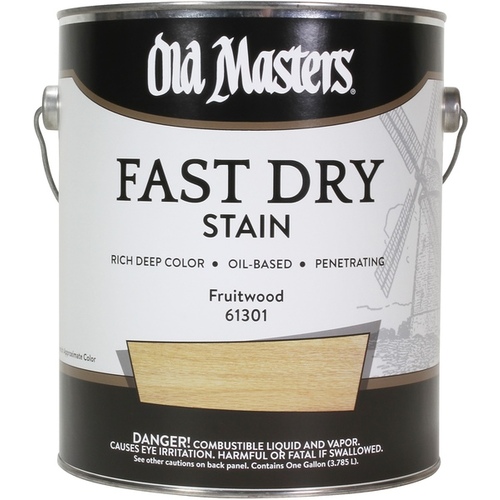 Fast Dry Stain, Fruitwood, Liquid, 1 gal