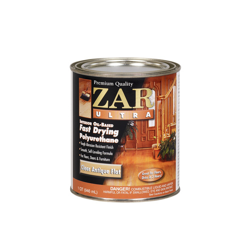 ZAR 33912 ZAR ULTRA Interior Polyurethane 1 Qt - Antique Flat