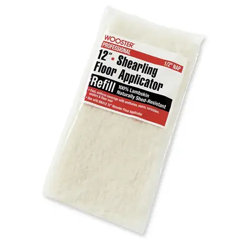 Shearling Floor Applicator Refill 1/2" For Smooth Surfaces